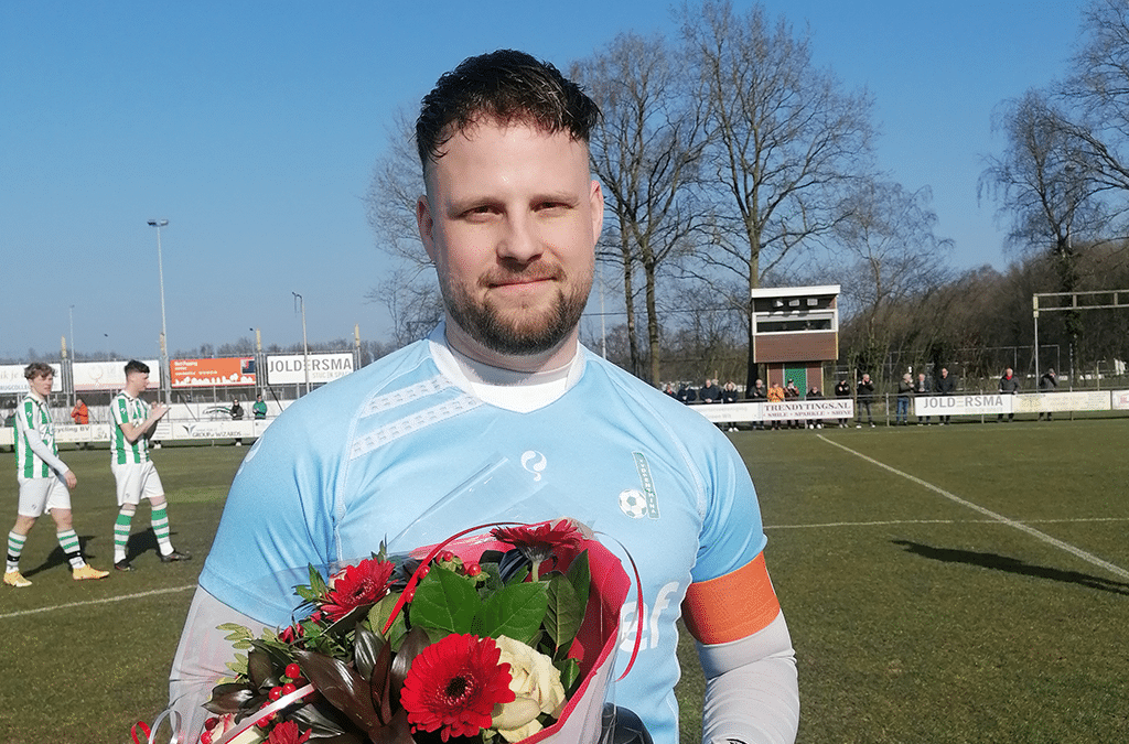 250e wedstrijd voor Yannick Berends
